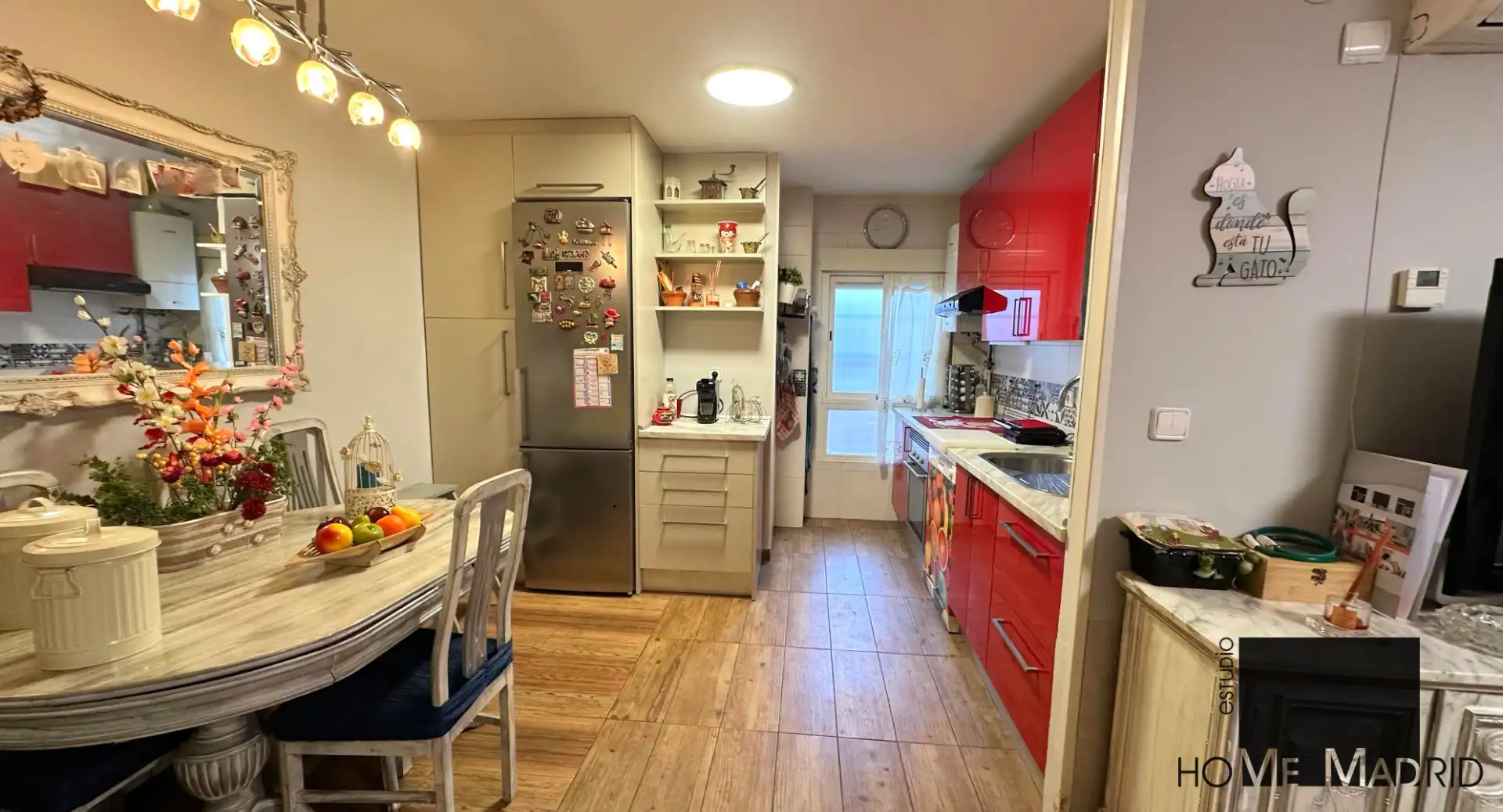 Kitchen of Flat for sale in Madrid  with Air Conditioner and Heating