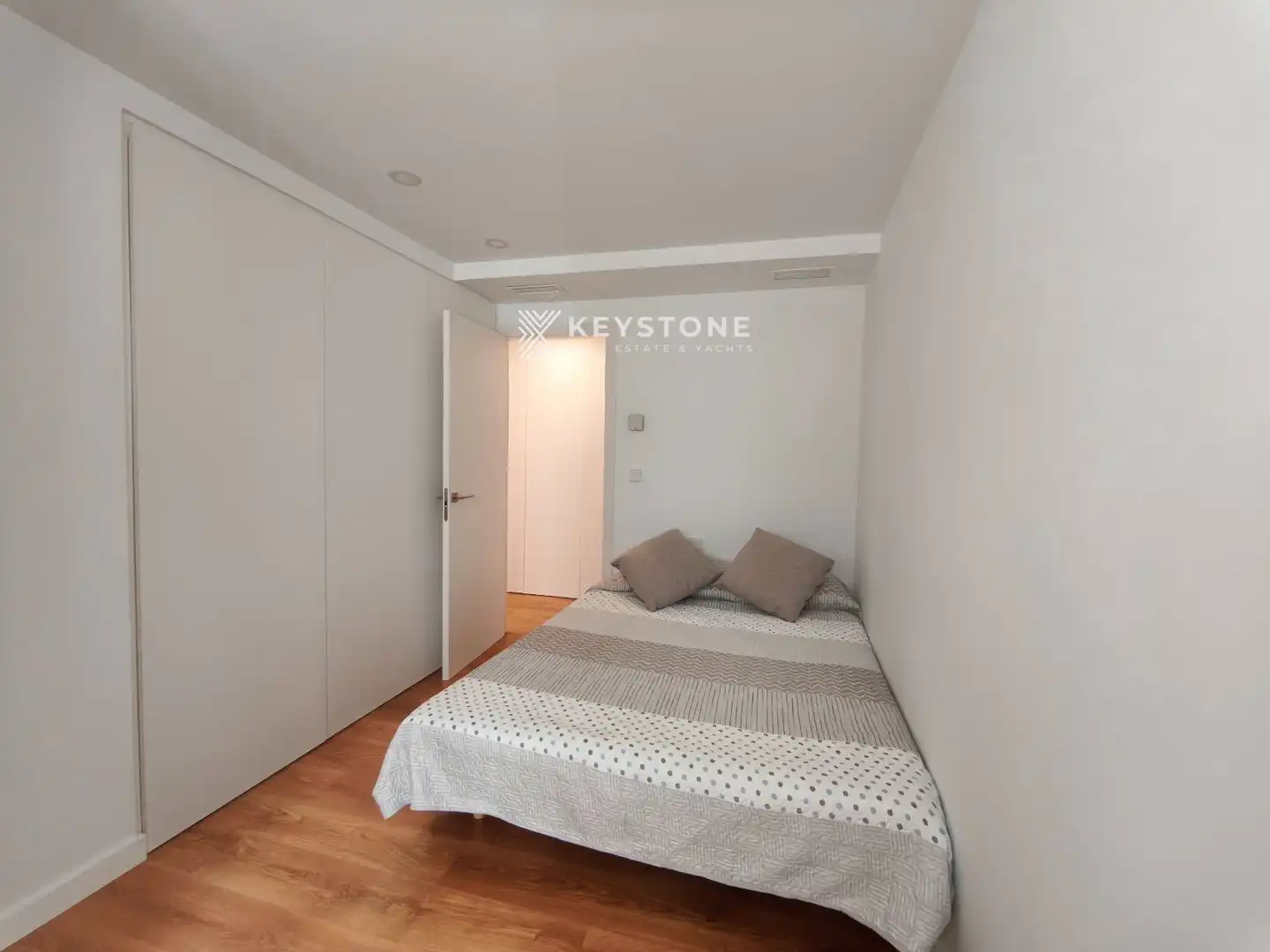 Schlafzimmer von Wohnung zur Miete in Alicante / Alacant mit Klimaanlage, Heizung und Möbliert