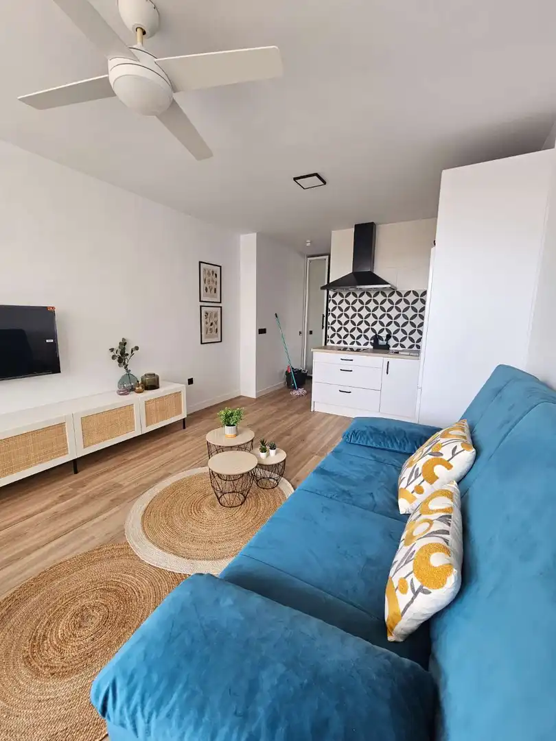 Living room of Study for rent in Torremolinos  with Air Conditioner, Heating and Terrace