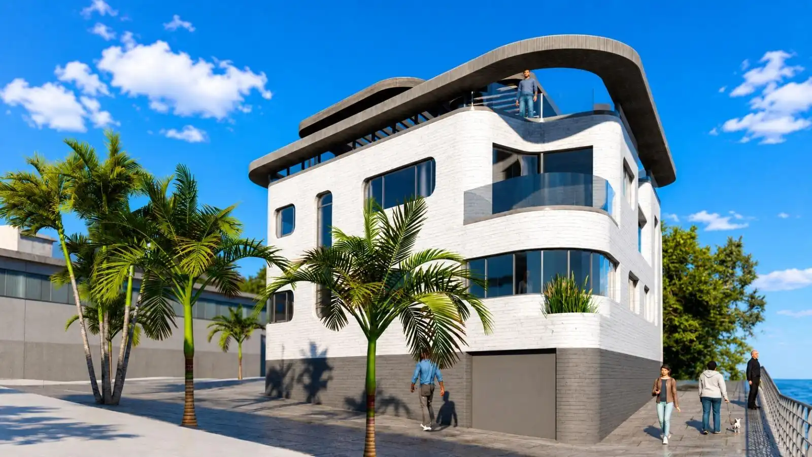 Vista exterior de Apartamento en venta en Adeje con Trastero y Amueblado