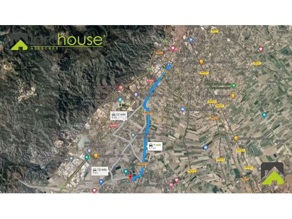 Exterior view of Residential for sale in Puerto Lumbreras