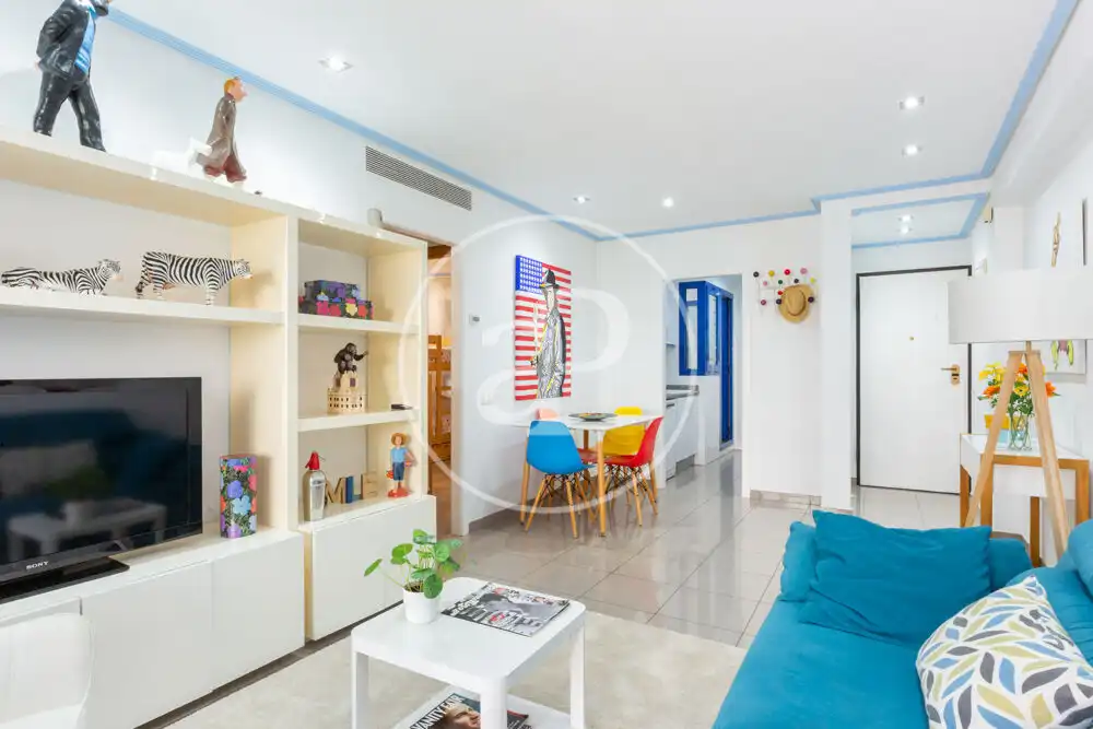 Living room of Flat for sale in Alboraya  with Air Conditioner, Heating and Private garden