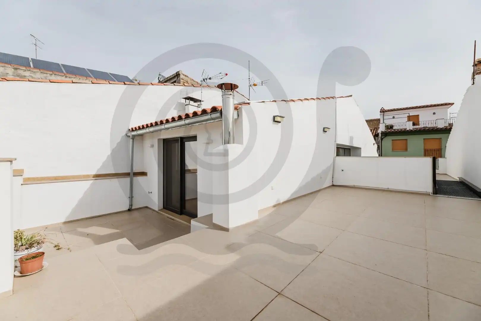 Terrasse von Haus oder Chalet zum Verkauf in Castellón de la Plana / Castelló de la Plana mit Klimaanlage, Heizung und Terrasse