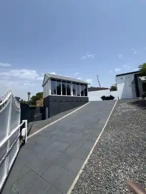Exterior view of Houses for sale in Lepe  with Air Conditioner, Private garden and Terrace