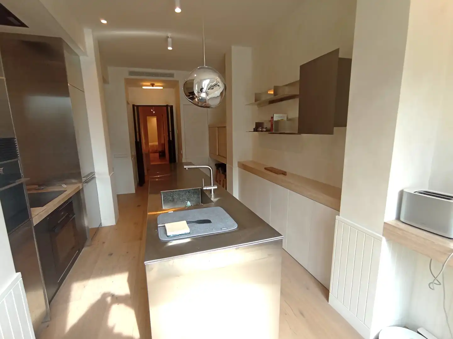 Cocina de Piso en venta en Barcelona con Aire acondicionado, Calefacción y Parquet