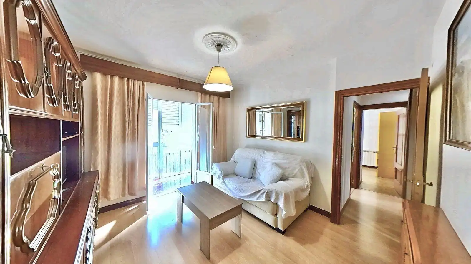 Living room of Apartments for sale in Madrid  with Heating, Parquet flooring and Terrace
