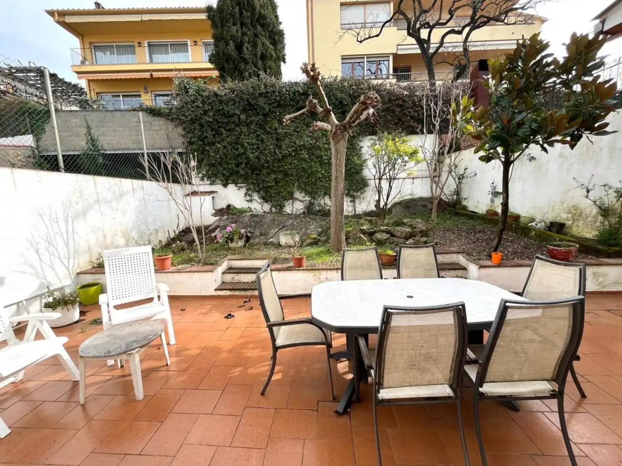 Jardín de Casa o chalet en venta en Girona con Aire acondicionado, Calefacción y Jardín privado