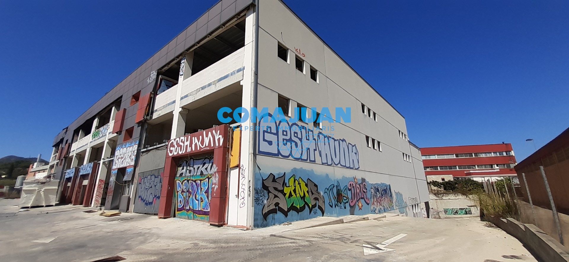 Exterior view of Industrial buildings for sale in Cabrera de Mar