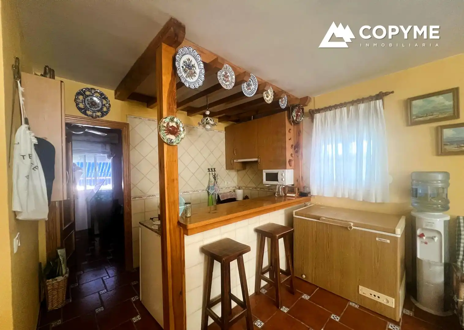 Cocina de Casa o chalet en venta en Novés con Aire acondicionado, Calefacción y Jardín privado