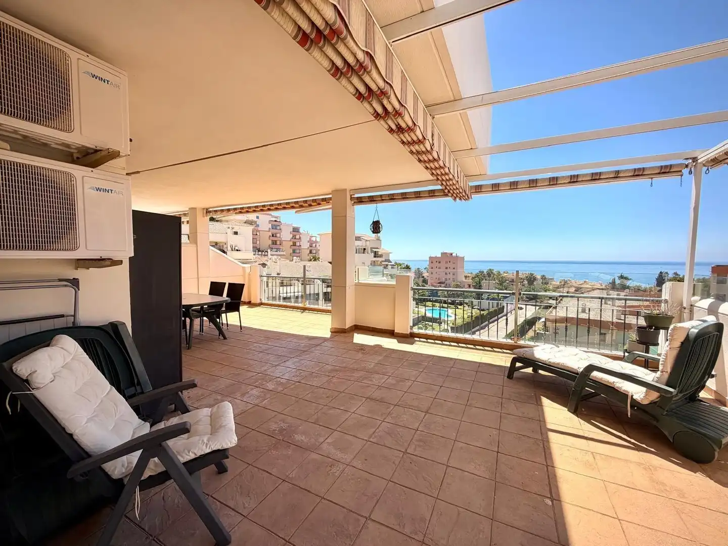Terraza de Piso en venta en Benalmádena con Aire acondicionado, Jardín privado y Terraza