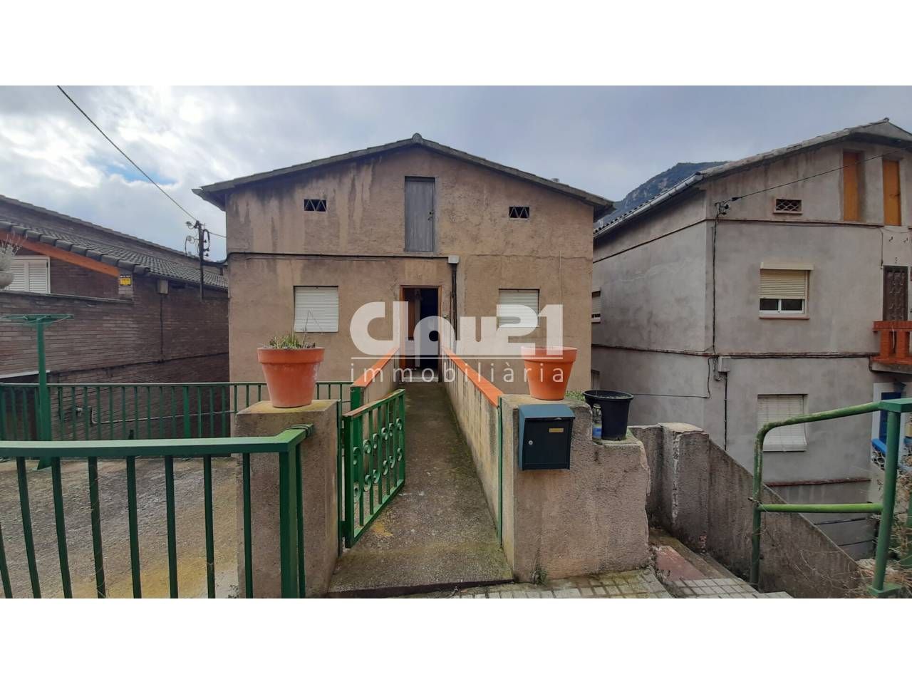 Exterior view of Flat for sale in Cercs  with Heating, Storage room and Furnished