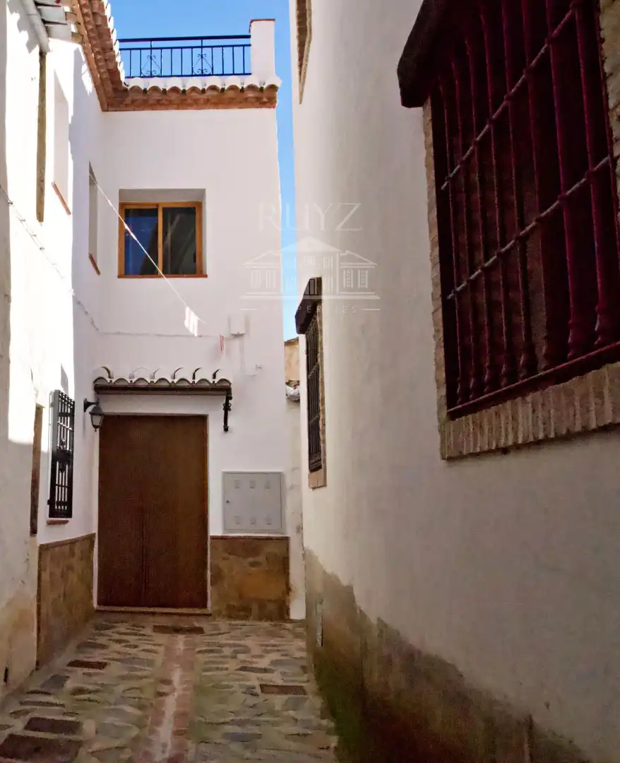 Vista exterior de Casa o xalet en venda en Los Guájares amb Terrassa i Moblat