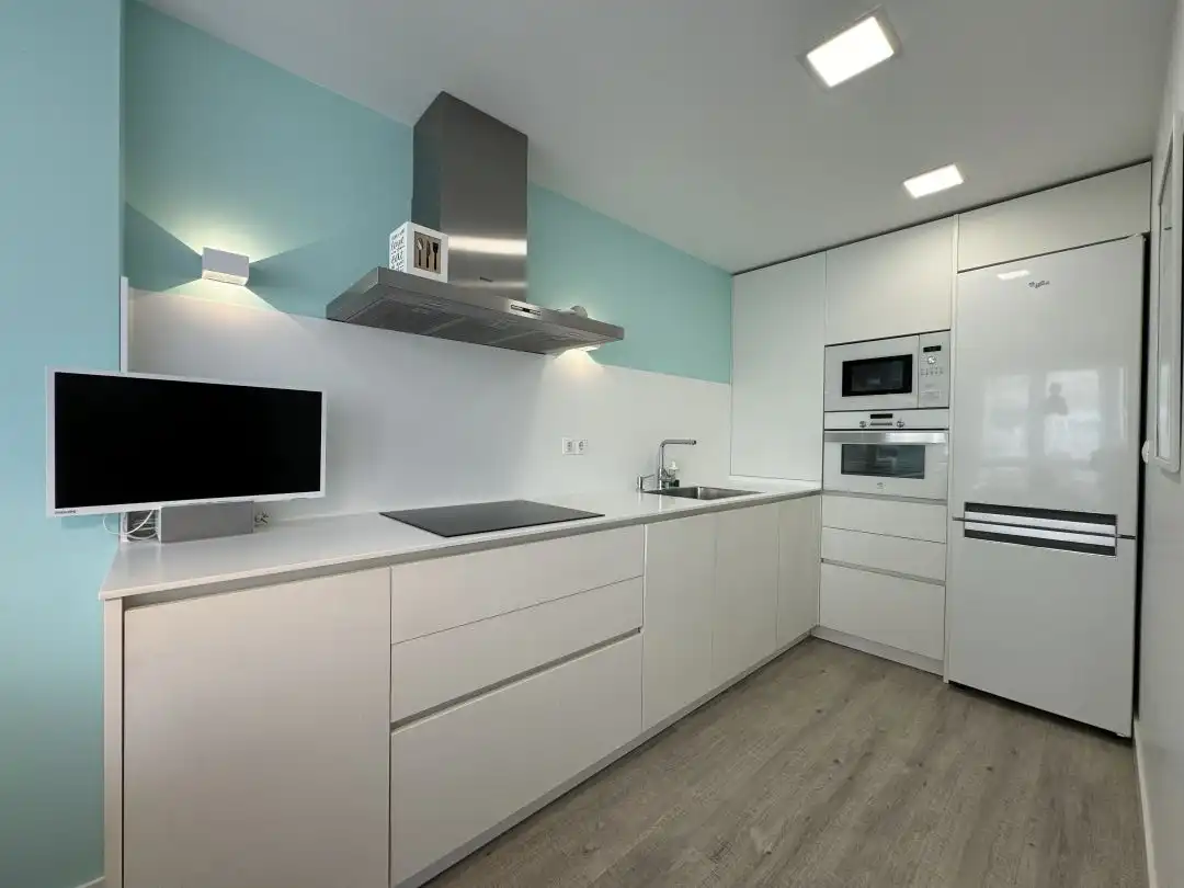 Kitchen of Flat for rent in Donostia - San Sebastián   with Heating, Terrace and Storage room