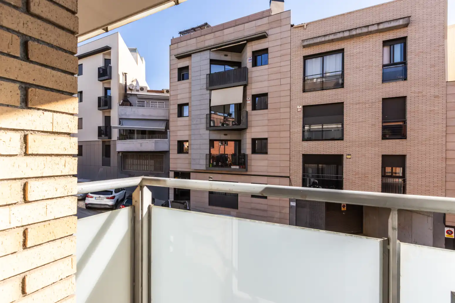 Balcony of Flat for sale in Terrassa  with Air Conditioner, Heating and Parquet flooring