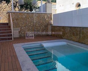 Swimming pool of Single-family semi-detached for sale in Cáceres Capital  with Heating