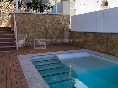 Swimming pool of Single-family semi-detached for sale in Cáceres Capital  with Heating