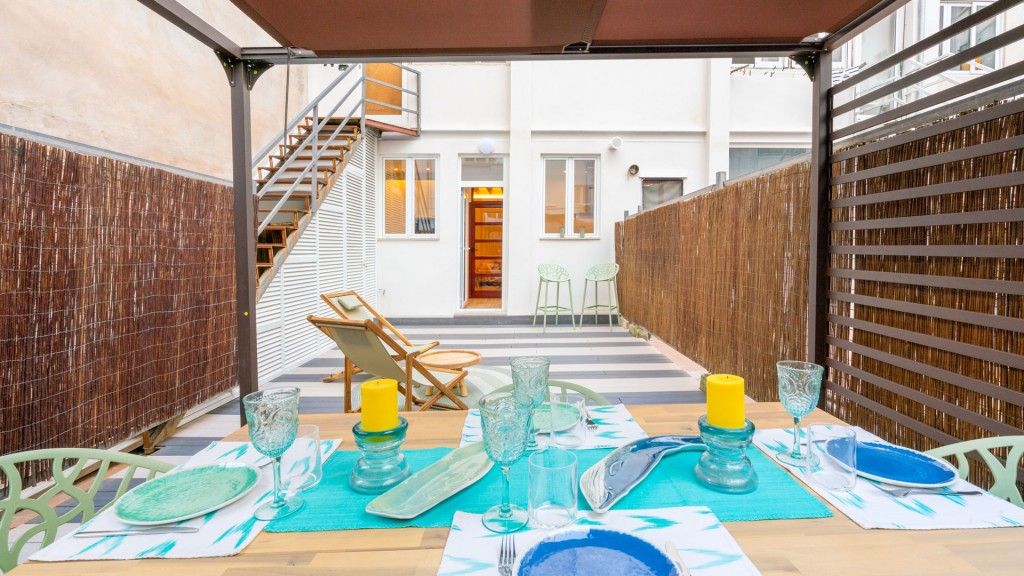 Terrace of Apartment to rent in  Palma de Mallorca  with Air Conditioner, Terrace and Furnished