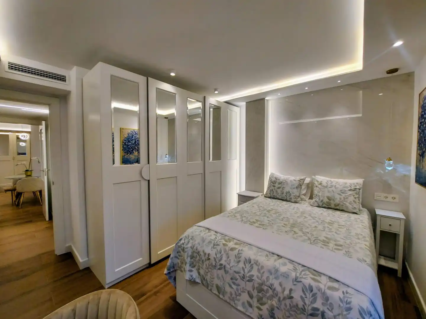 Schlafzimmer von Wohnung zur Miete in Granada mit Klimaanlage, Heizung und Möbliert