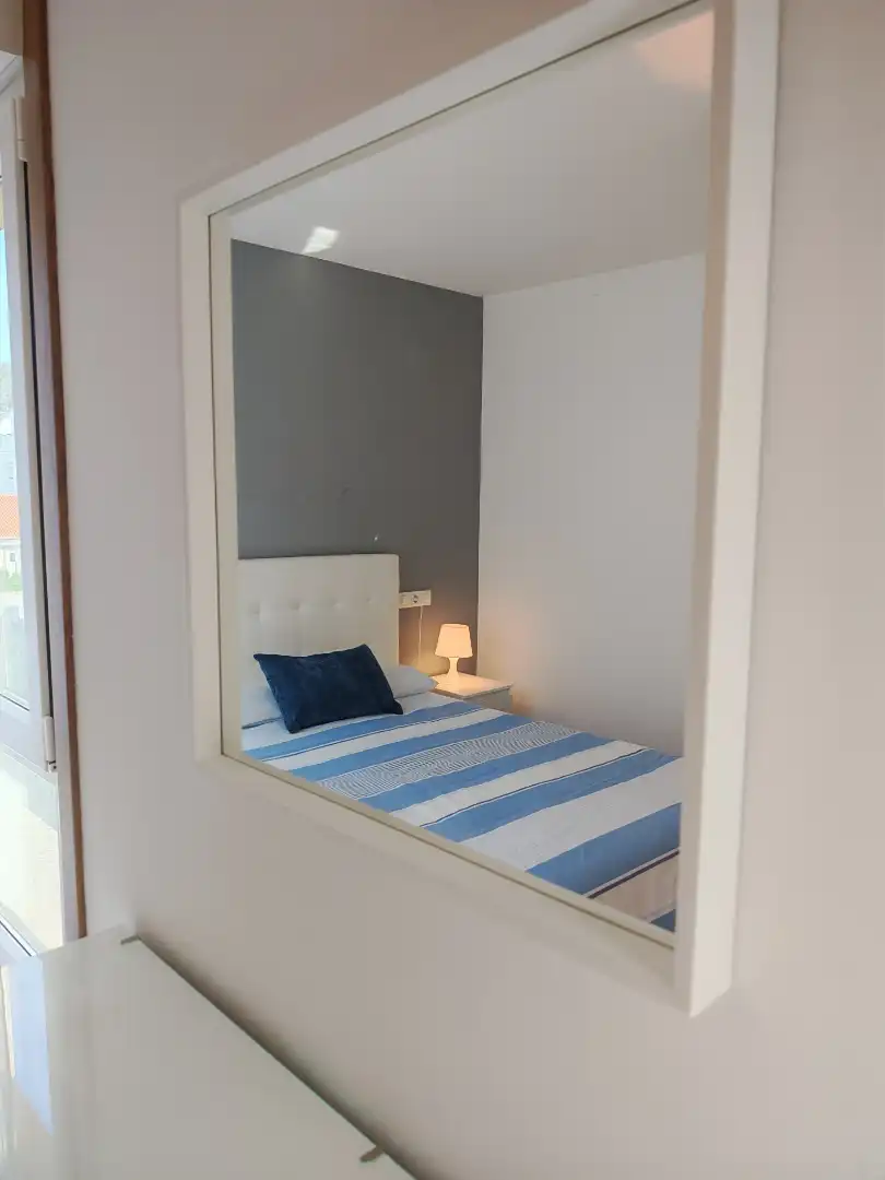 Dormitori de Apartament de lloguer en Fisterra amb Traster, Moblat i Forn