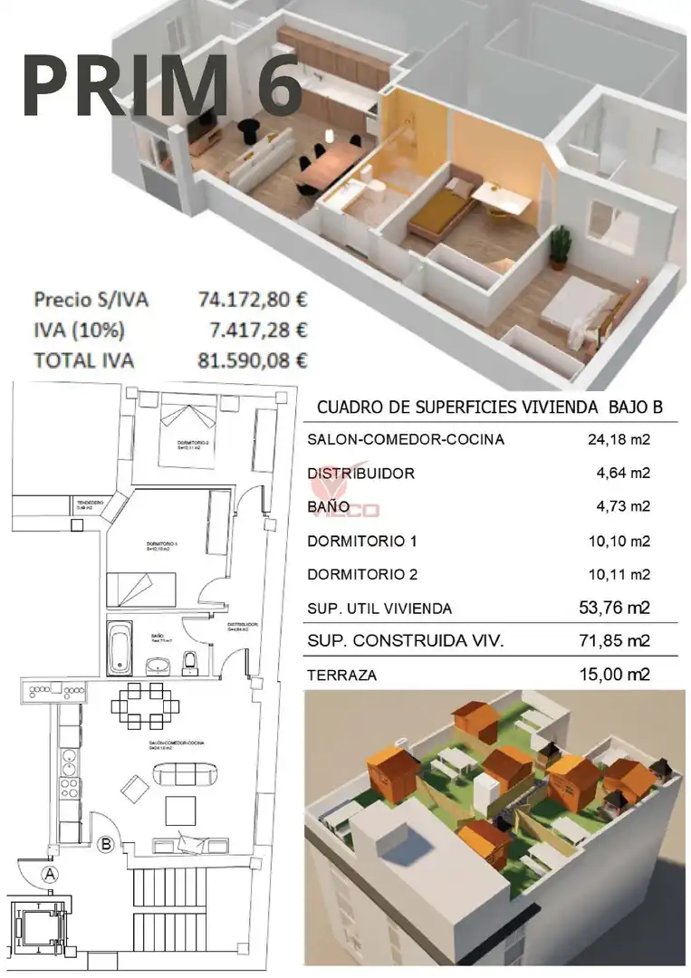 Piso con ascensor en venta en FUENTES, PRIM, imagen 2
