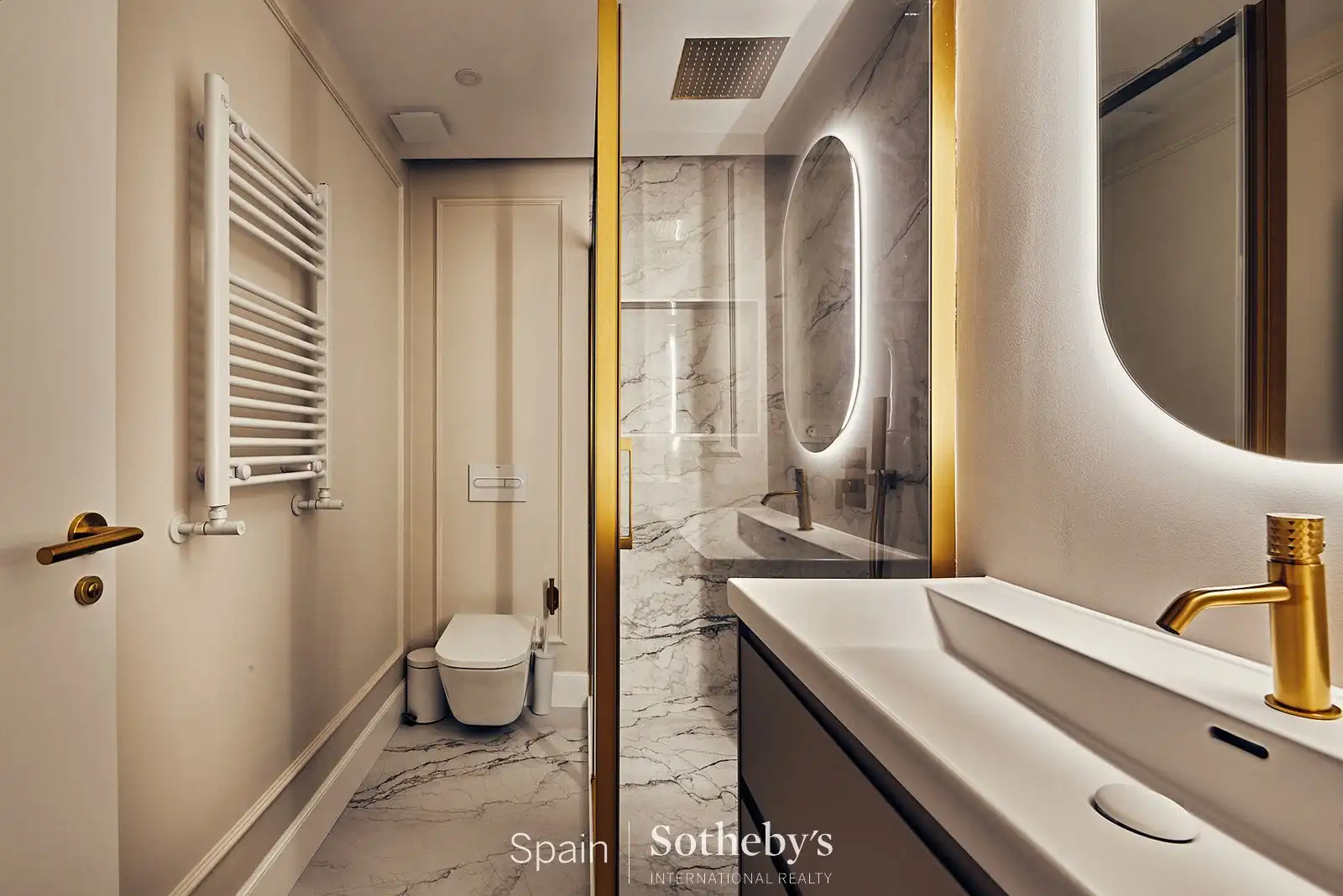 Baño de Apartamento en venta en Madrid con Aire acondicionado, Calefacción y Terraza