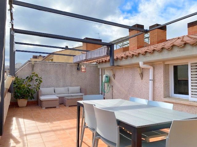 Terrace of Duplex for sale in Terrassa  with Air Conditioner, Heating and Terrace