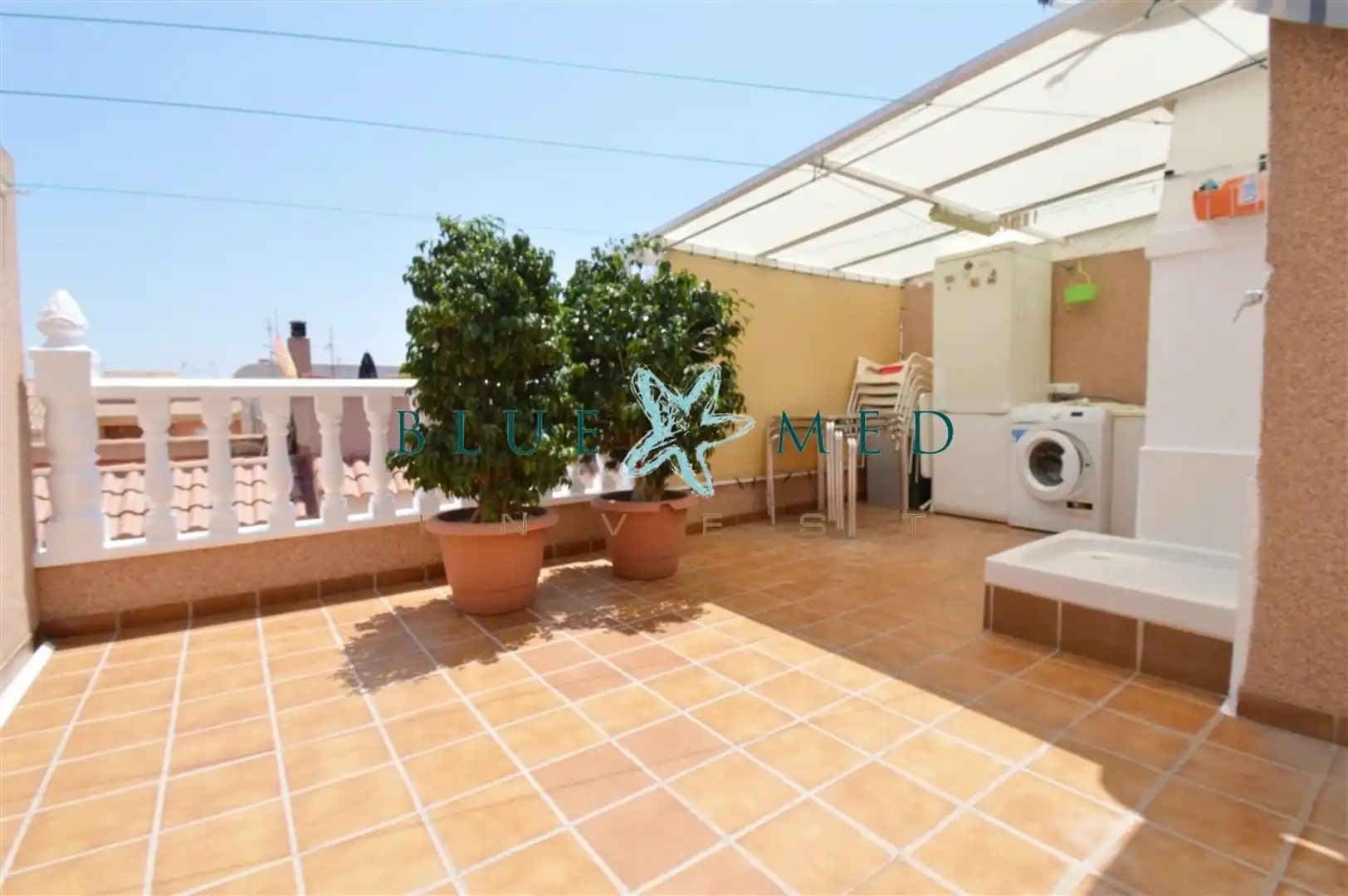 Terrassa de Dúplex en venda en Mazarrón amb Aire condicionat, Calefacció i Terrassa