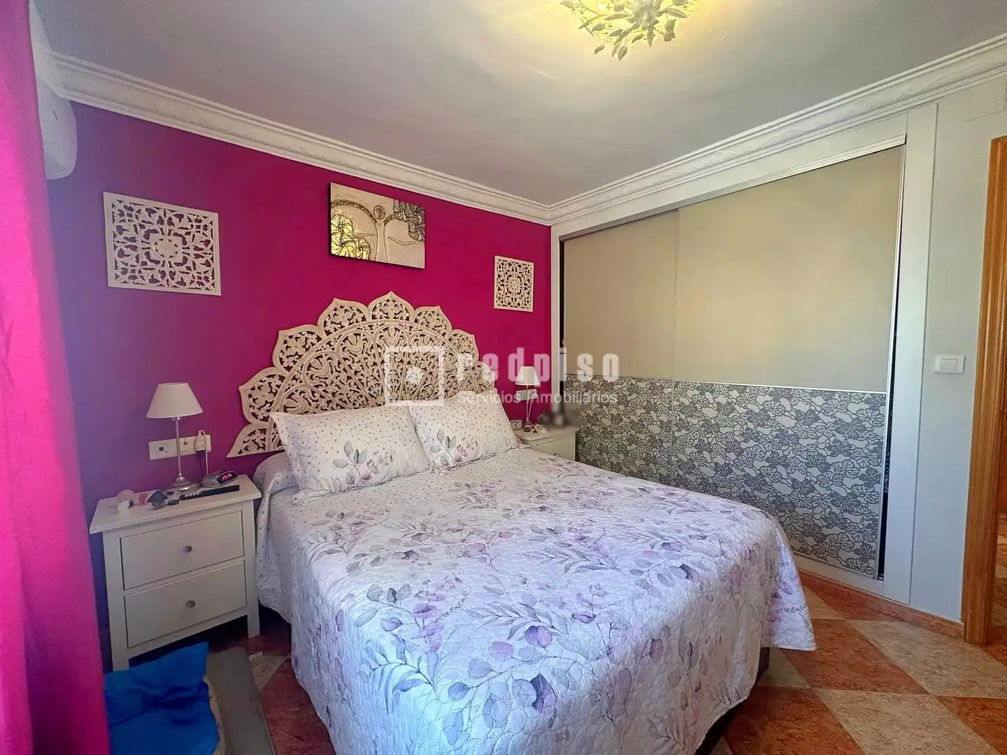 Schlafzimmer von Wohnung zum Verkauf in Málaga mit Klimaanlage, Heizung und Terrasse