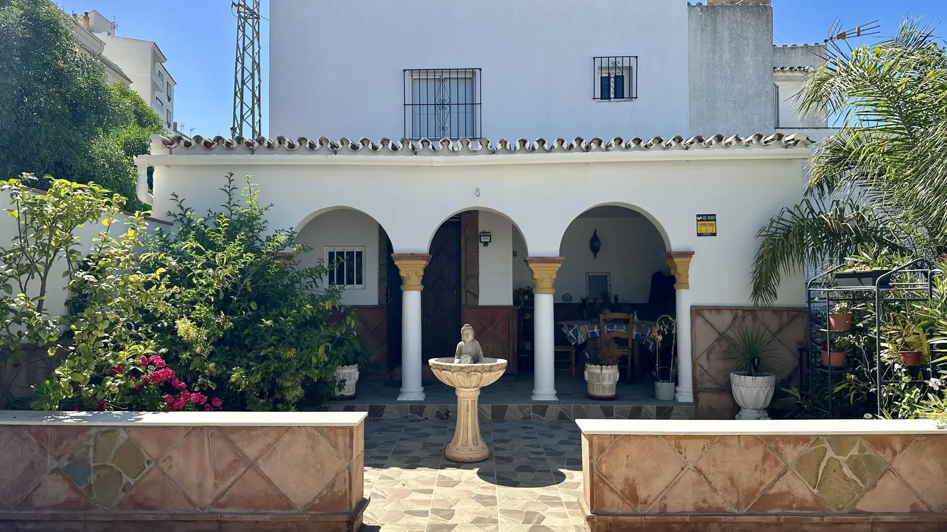 Garden of Single-family semi-detached for sale in Manilva  with Terrace, Balcony and Community pool