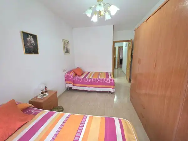 Bedroom of Flat for sale in Pulpí  with Air Conditioner, Heating and Furnished