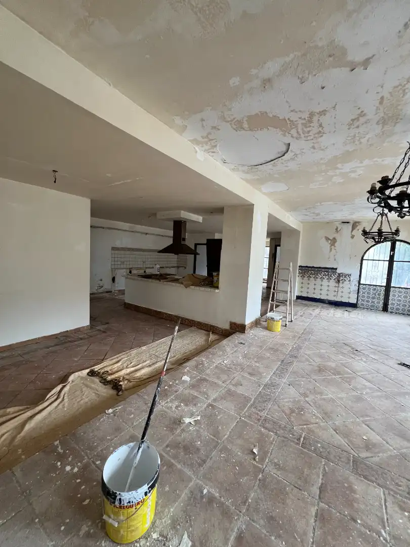 Cocina de Casa o chalet en venta en Villanueva de la Cañada con Jardín privado, Terraza y Piscina