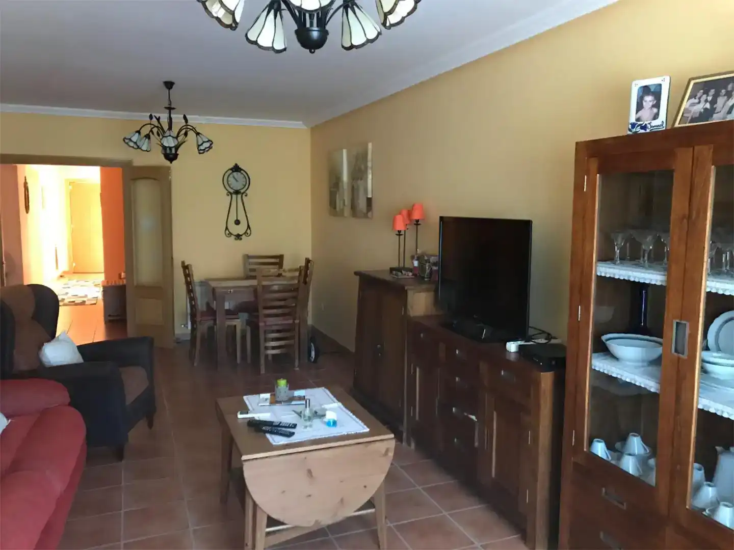 Sala de estar de Casa o chalet en venta en Tribaldos con Aire acondicionado, Jardín privado y Piscina