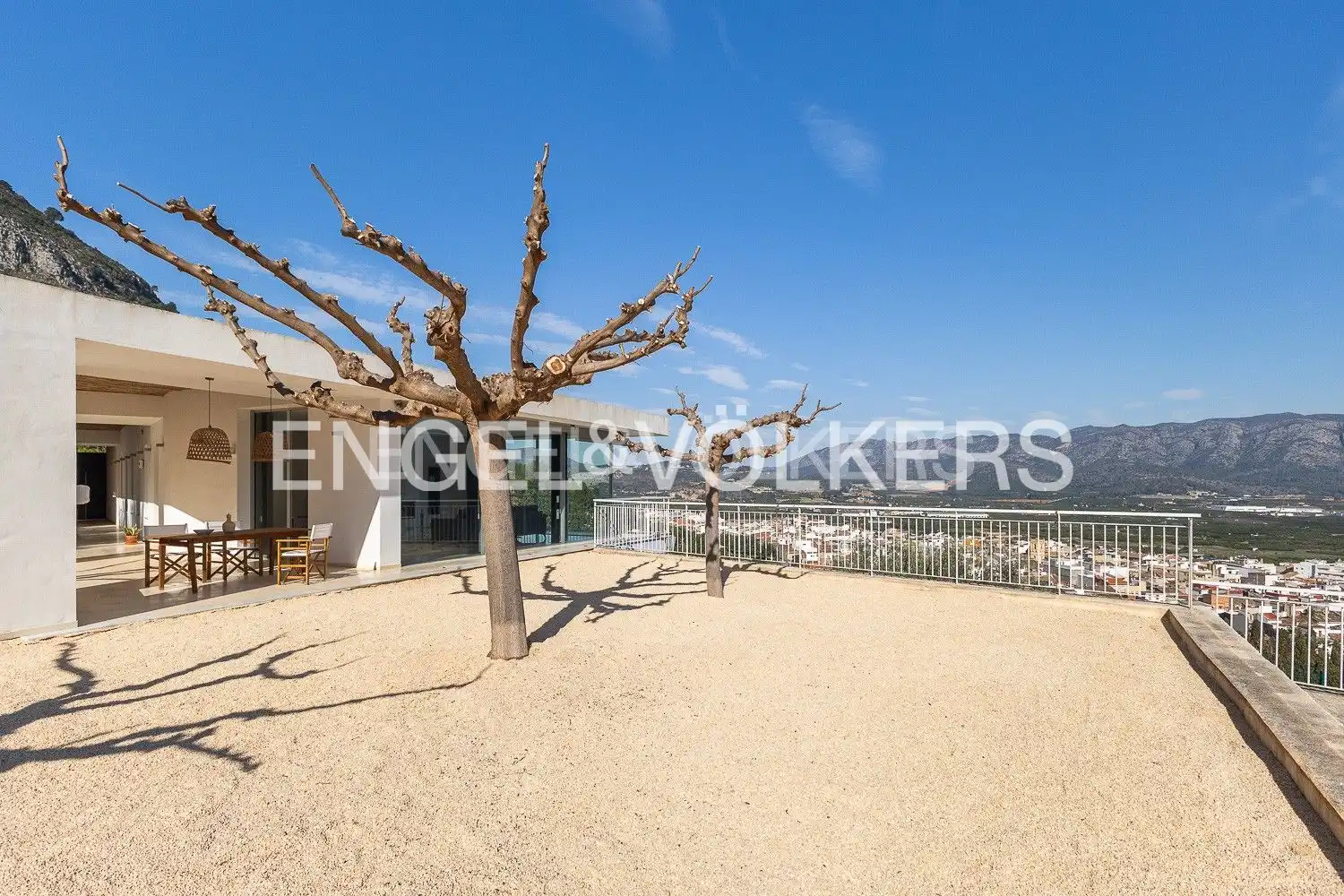 Terrassa de Casa o xalet de lloguer en Tavernes de la Valldigna amb Aire condicionat, Calefacció i Jardí privat
