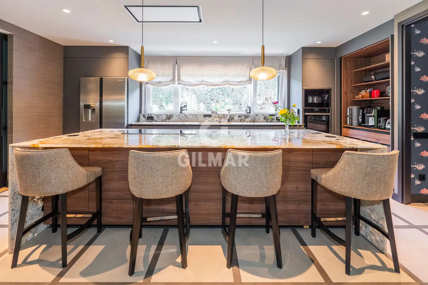 Kitchen of Houses for sale in Pozuelo de Alarcón  with Heating, Private garden and Swimming Pool