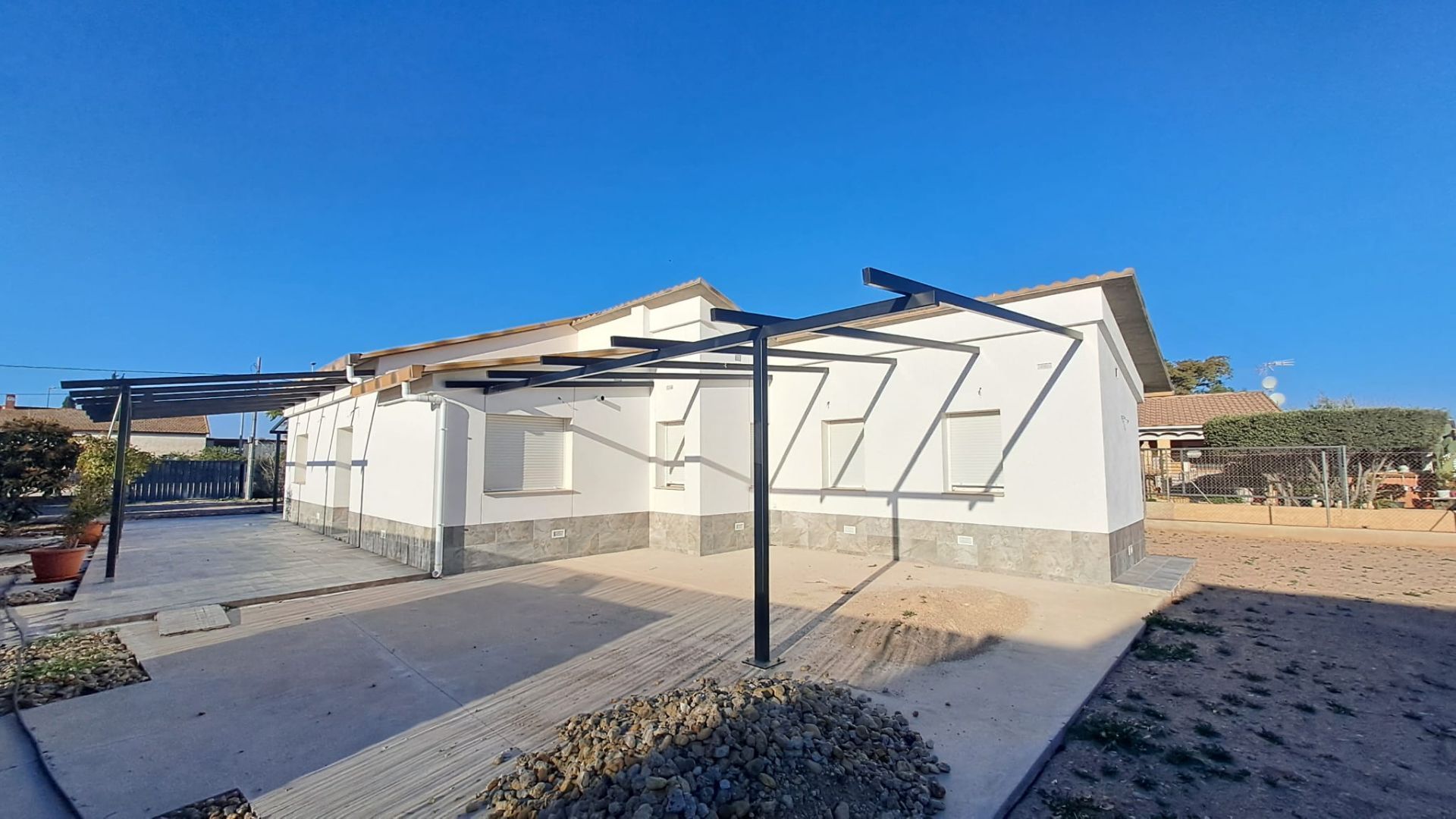 Vista exterior de Casa o xalet en venda en Lorca amb Aire condicionat, Calefacció i Jardí privat