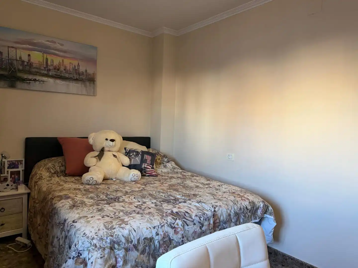 Schlafzimmer von Maisonette zum Verkauf in Castellón de la Plana / Castelló de la Plana mit Klimaanlage, Heizung und Terrasse
