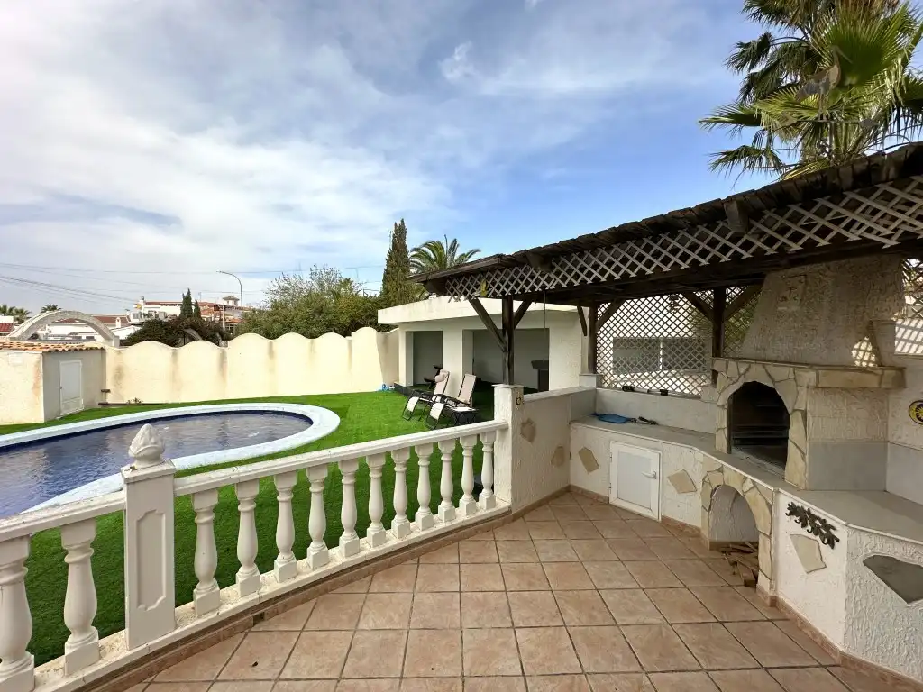 Jardín de Casa o chalet en venta en Rojales con Terraza, Piscina y Horno