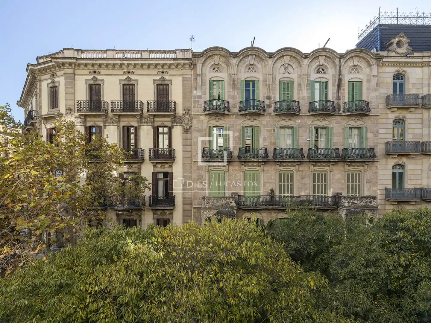 Vista exterior de Pis en venda en Barcelona amb Aire condicionat, Calefacció i Parquet