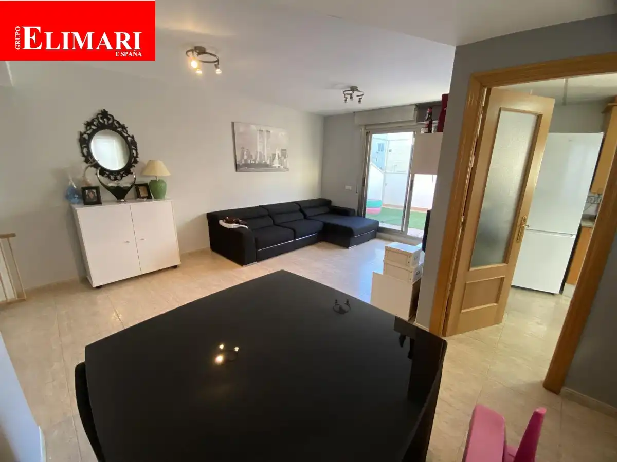 Sala de estar de Apartamento en venta en La Ràpita con Aire acondicionado, Calefacción y Terraza
