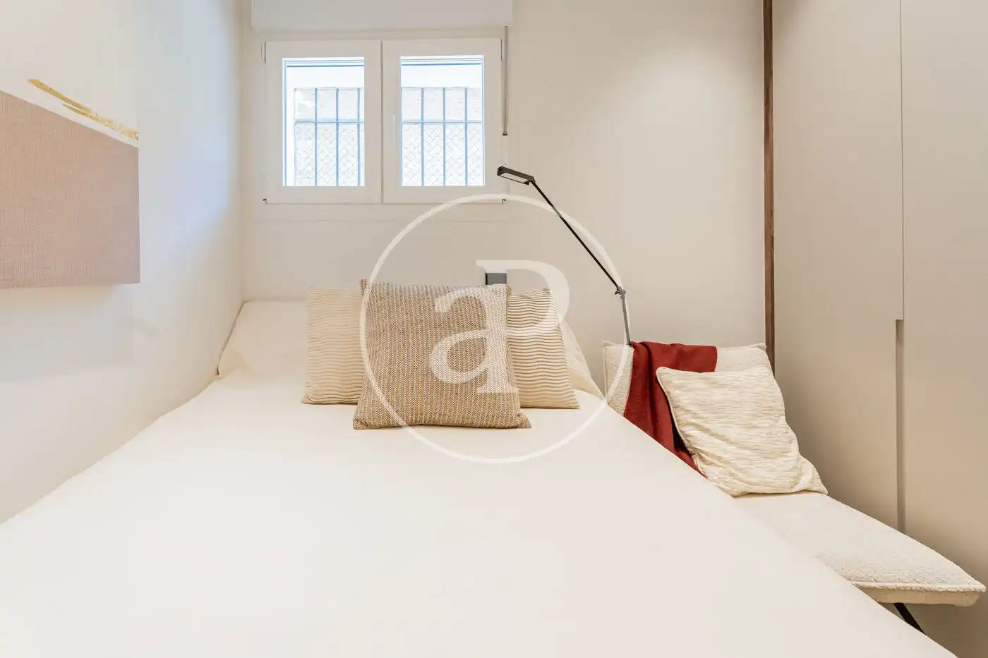 Bedroom of Flat for rent in Madrid  with Air Conditioner, Heating and Furnished