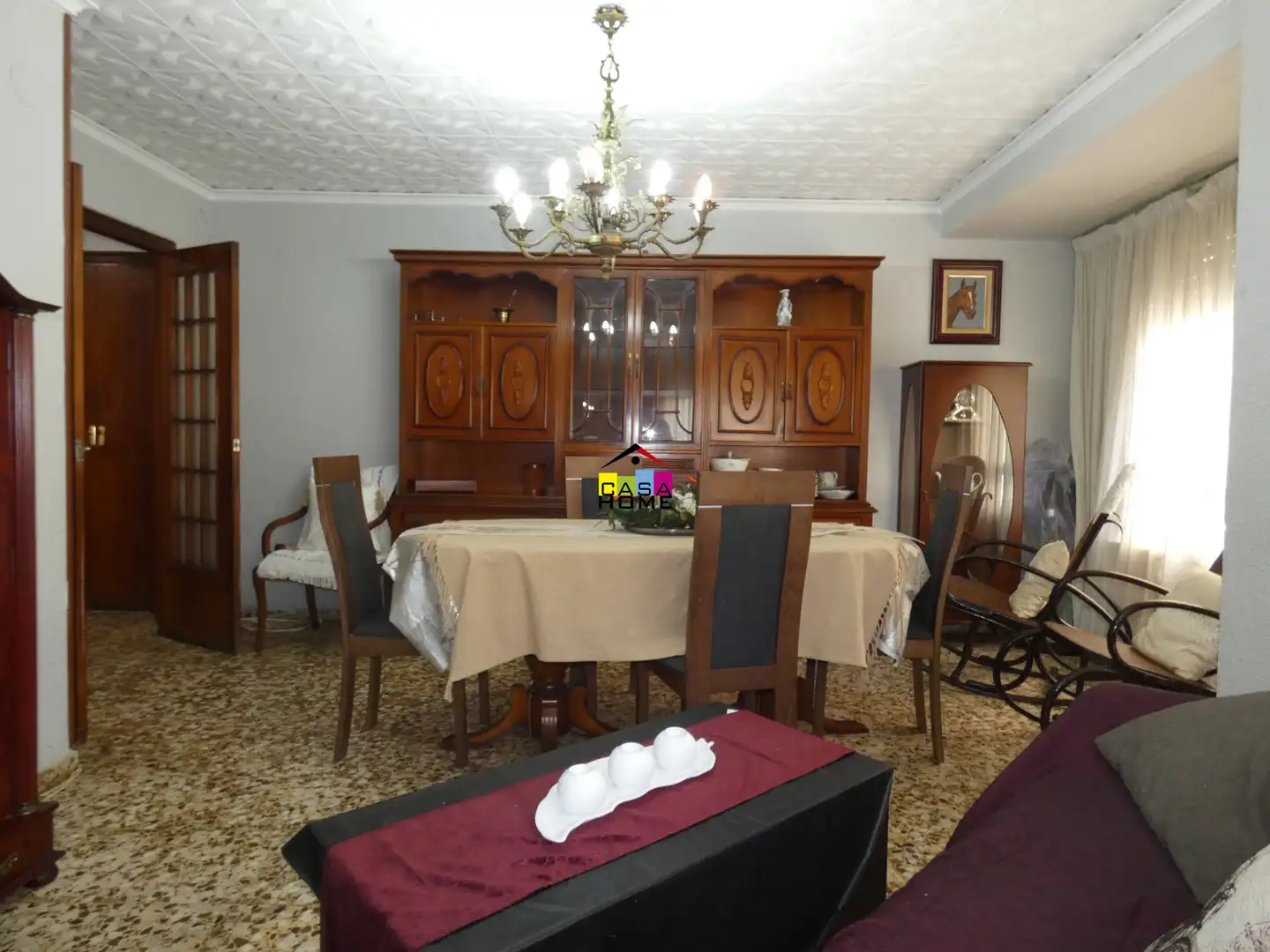 Dining room of Flat for sale in Castellón de la Plana / Castelló de la Plana  with Storage room and Furnished