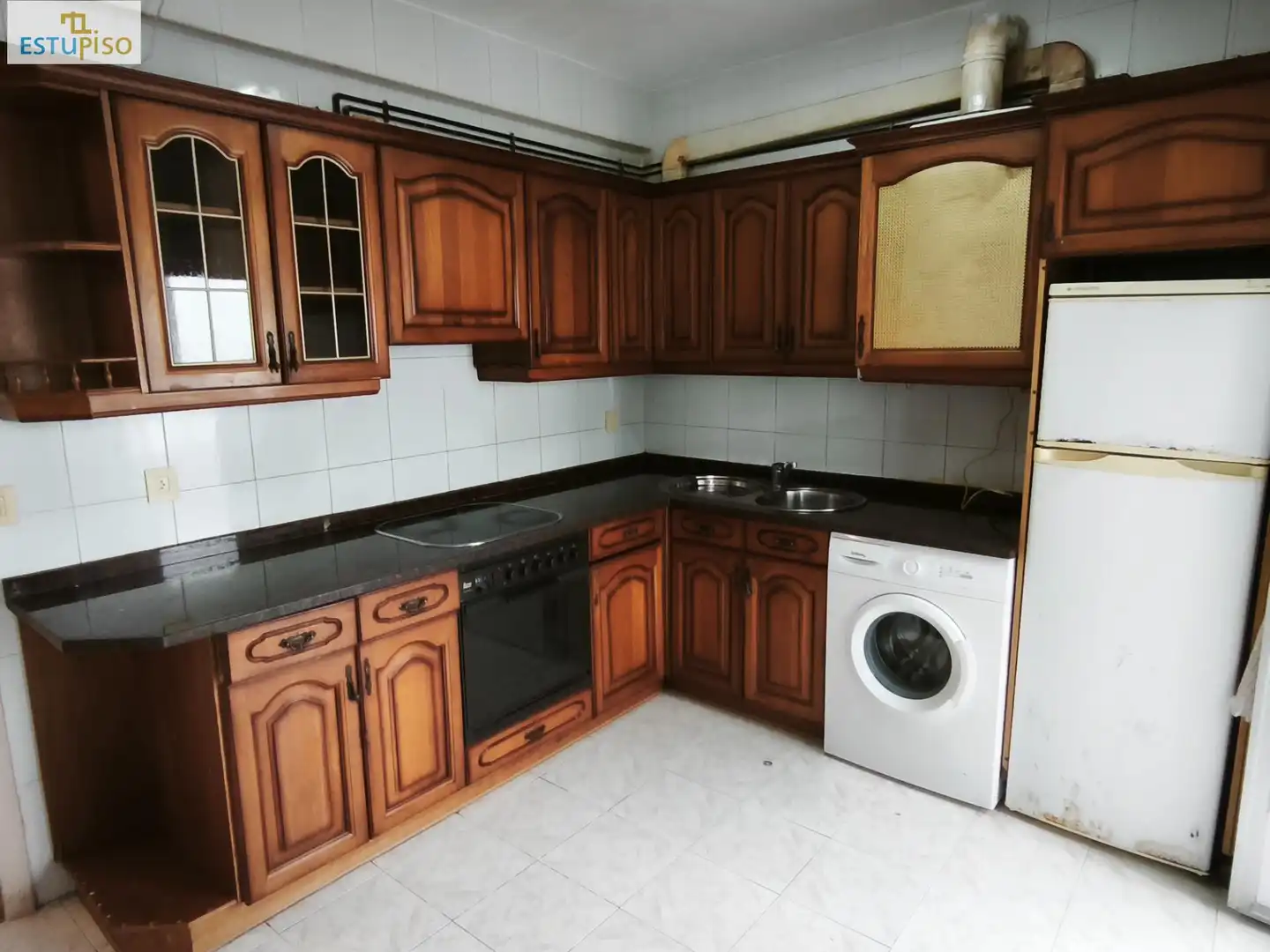 Kitchen of Flat for sale in Vitoria - Gasteiz  with Heating, Parquet flooring and Terrace