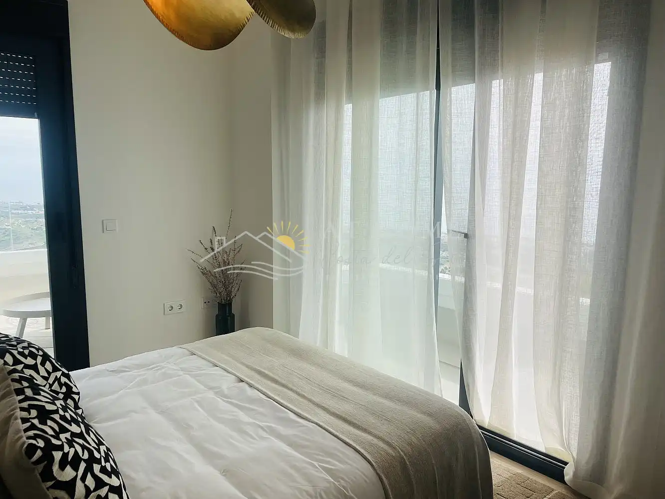 Schlafzimmer von Wohnungen zum Verkauf in Rincón de la Victoria mit Terrasse, Schwimmbad und Ofen