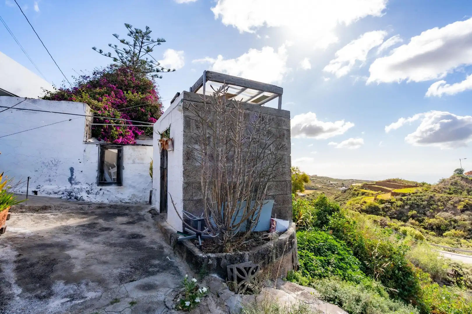Vista exterior de Finca rústica en venta en Granadilla de Abona con Calefacción, Terraza y Amueblado