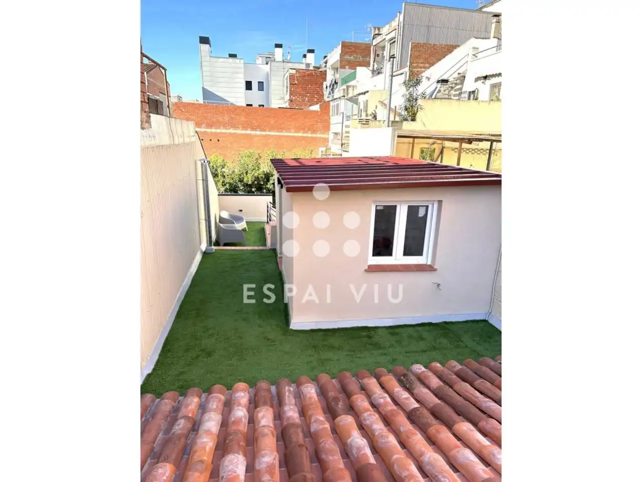 Terrasse von Haus oder Chalet zum Verkauf in Terrassa mit Klimaanlage, Heizung und Privatgarten