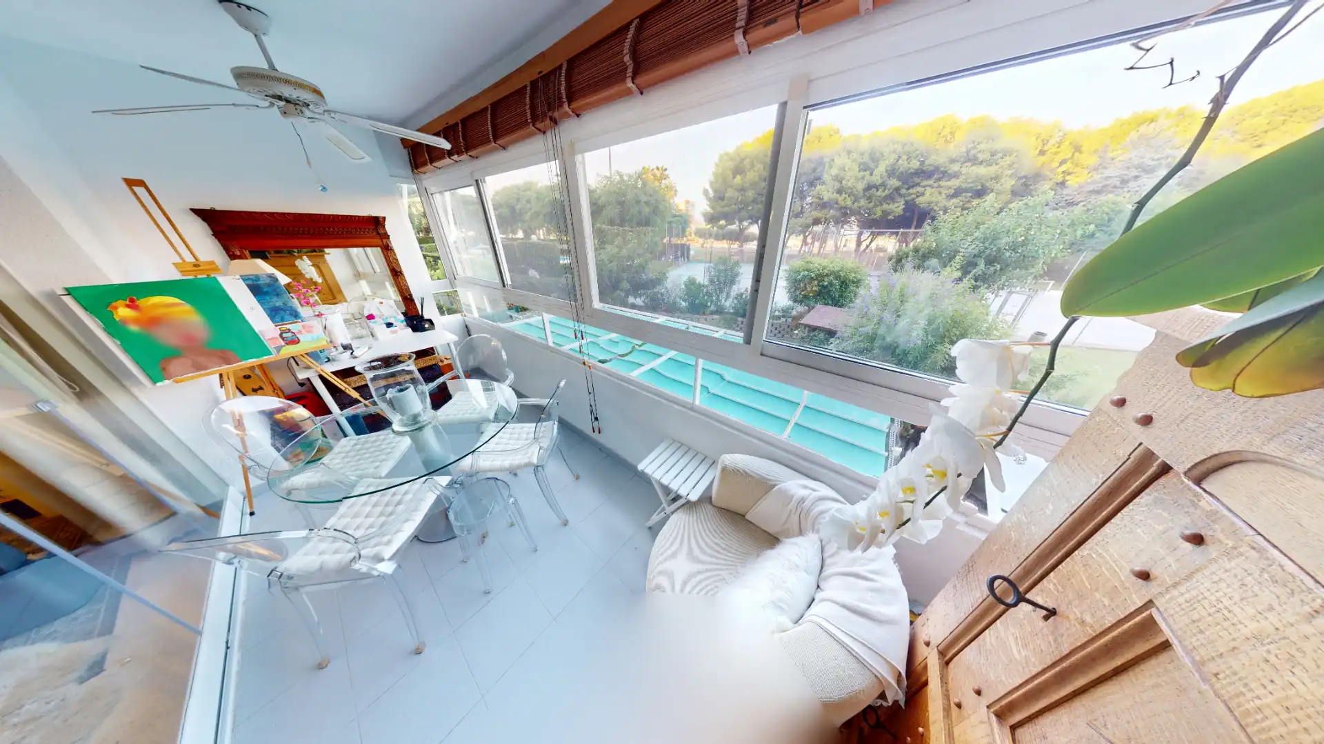 Terraza de Piso en venta en El Campello con Aire acondicionado, Jardín privado y Terraza