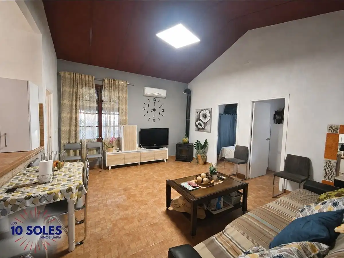 Sala d'estar de Finca rústica de lloguer en Orihuela amb Aire condicionat, Calefacció i Jardí privat