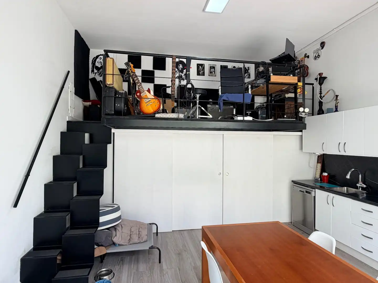 Balcony of Houses for sale in Badalona  with Air Conditioner, Heating and Parquet flooring