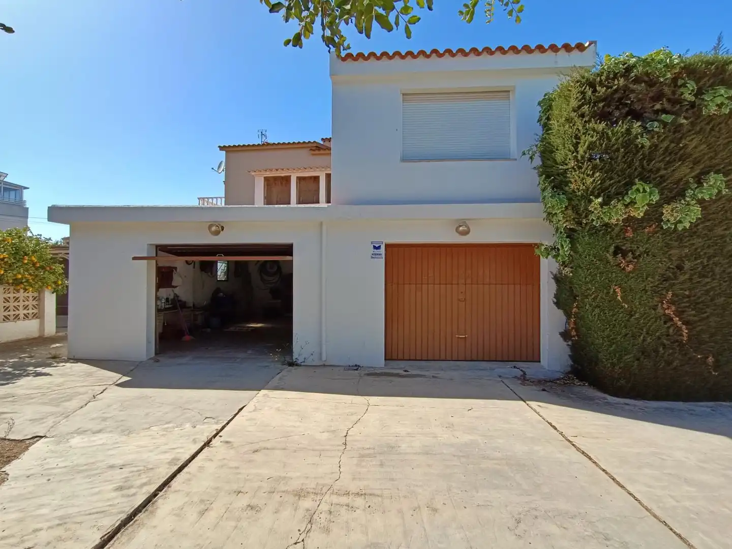 Vista exterior de Casa o chalet en venta en Vinaròs con Jardín privado, Terraza y Piscina