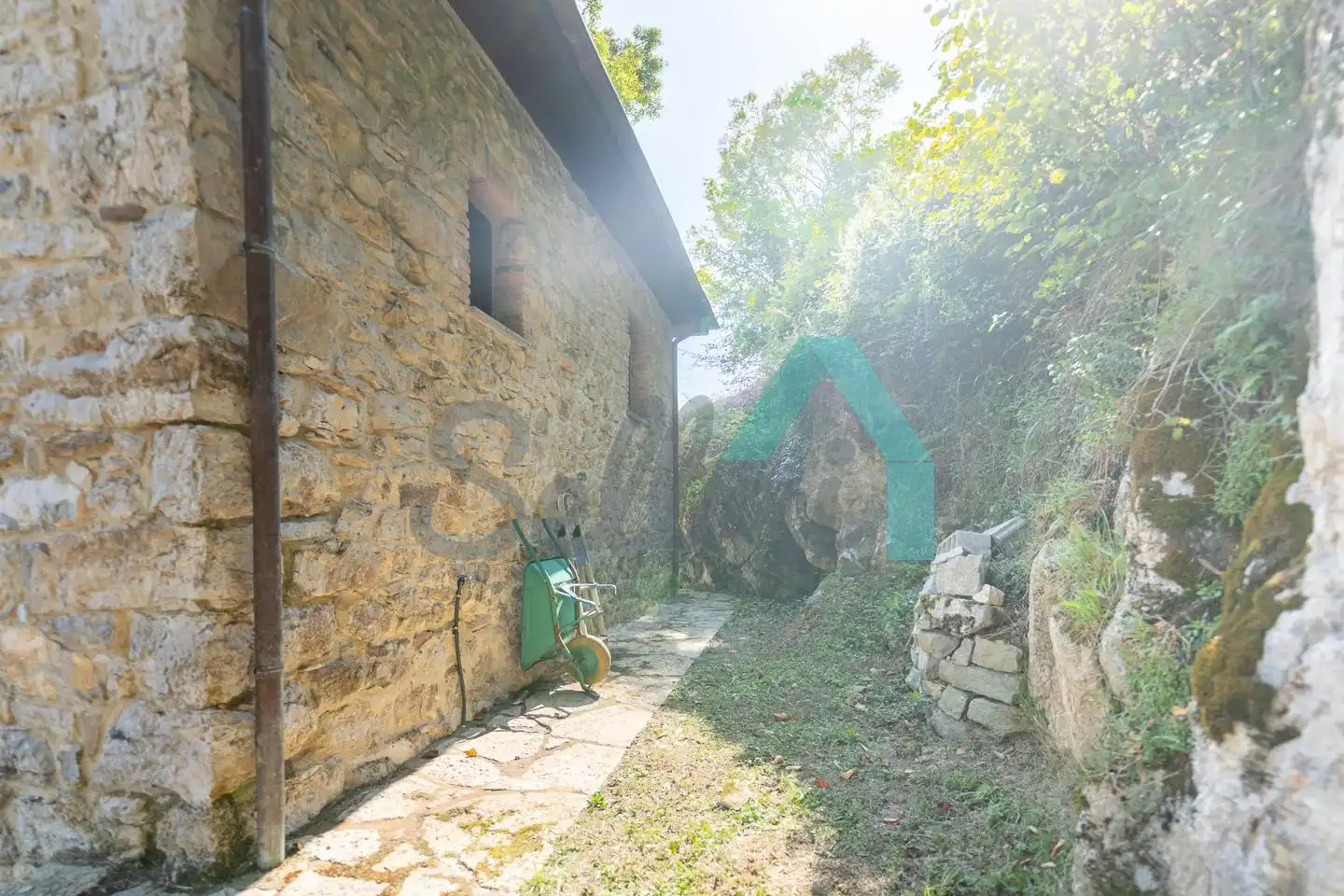 Jardín de Casa o chalet en venta en Morcín con Jardín privado, Terraza y Balcón
